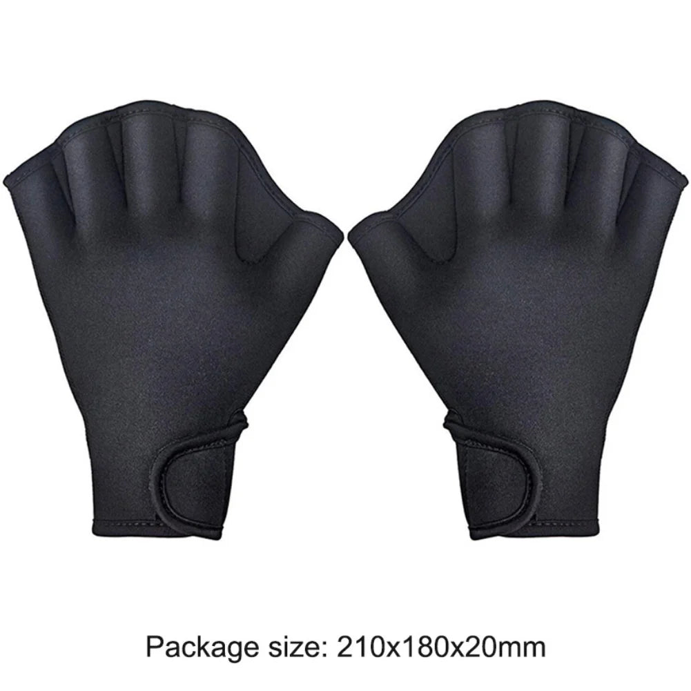 Silicone Swimming Fins Flipper Men Women Child Swim Pool Sport Professional Training Finger Hand Webbed Gloves Paddles Equipment