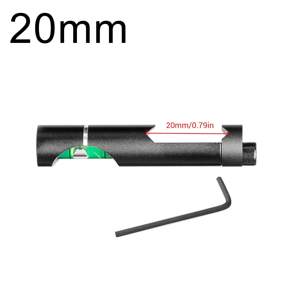 Hunting Spirit Bubble Level Optical Scope Mounts for 11mm/20mm Picatinny Rail Rifle Scope Leveling Tool Kit Hunting Accessories