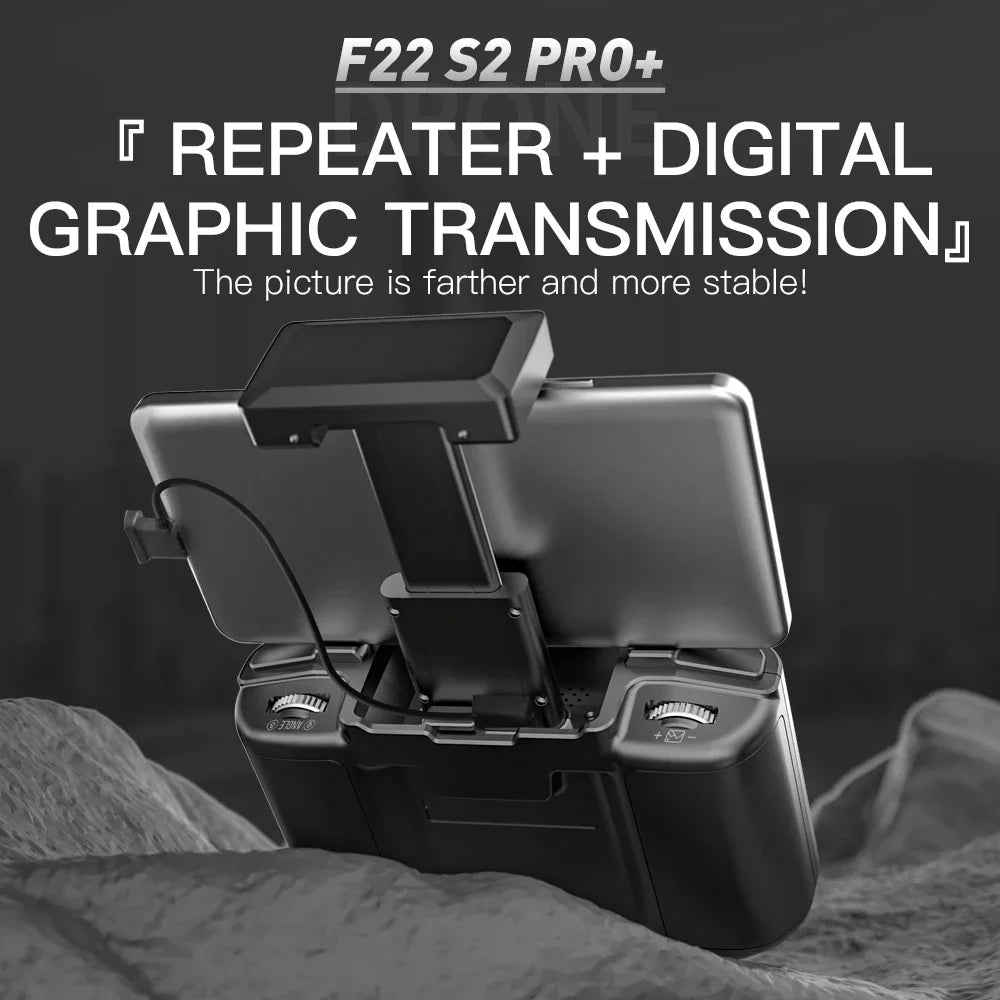 2024 New F22s S2 Pro+ Drone Remote Control Wifi 6KM 11.1V 3500mAh GPS Profissonal SJRC F22S 4K PRO Drone with Camera