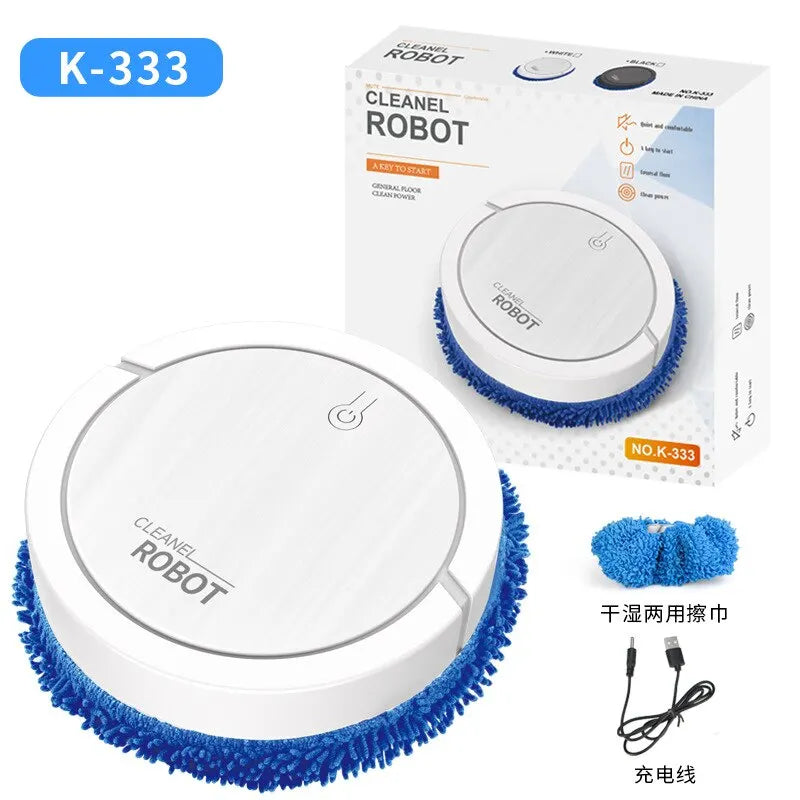 2024 New 3 IN 1 Robot Vacuum Cleaner Sweep and Wet Mopping Floors&Carpet Run Wireless Floor Machine USB Reharge Sweeping Robot