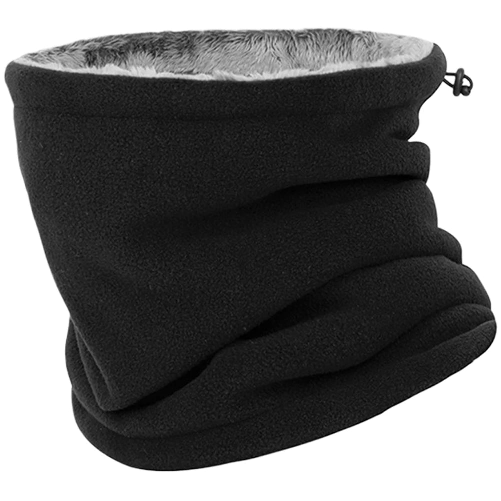 Men Women Winter Neck Warmer Windproof Cold Weather Scarf Fleece Fashion Soft Face Scarf Mask for Skiing Cycling Outdoor Sports