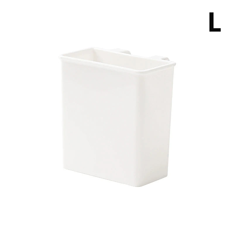 Kitchen Plastic Chopsticks Holder Wall Hanging Cutlery Drainage Basket Storage Box Kitchen Tableware Holder Spoon Drain Basket
