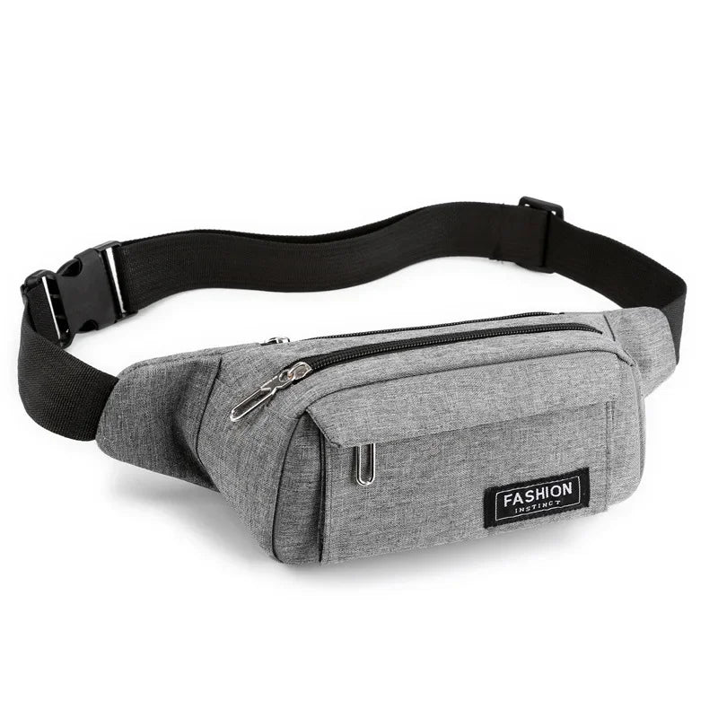 Women Waist Bag Sports Fanny Pack Men Bum Hip Bag Multifunction Travel Chest Bag Crossbody Shoulder Bag Phone Purse Belt Bag
