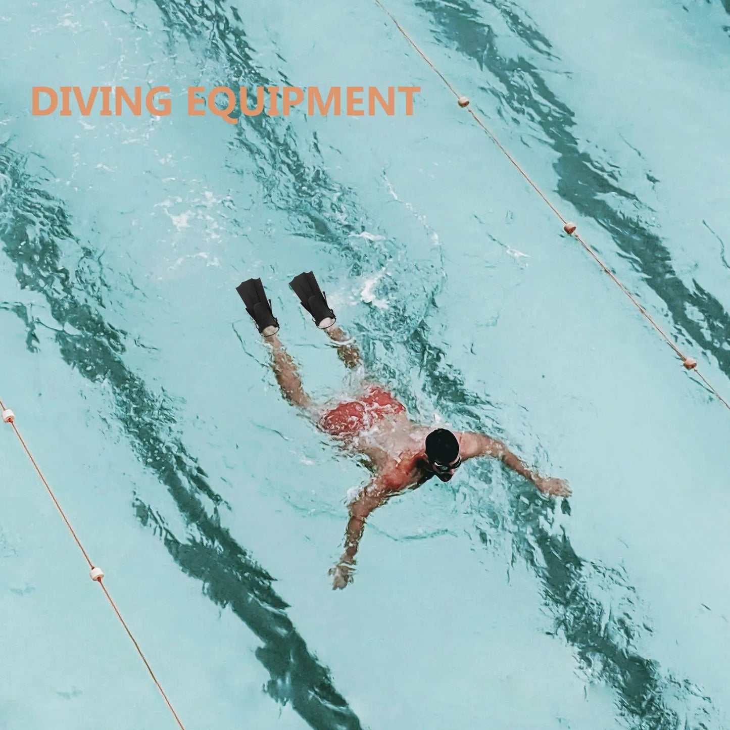 Snorkel Fins Diving Supplies Fins Adjustable Buckles Swimming Flippers Short Silicone Diving Shoes Snorkel Adult Snorkeling Gear