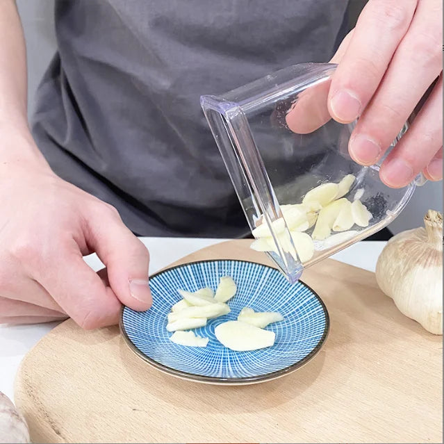 Detachable garlic slicer kitchen tool ABS+Stainless steel garlic peeler and kitchen garlic puree remover Garlic press machine
