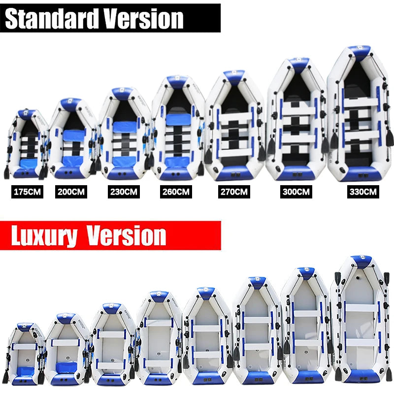 SOLAR MARINE-1.75m Inflatable Dinghy Sea Fishing Boat for 1 Person, Boat Accessories