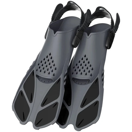 Snorkeling Foot Diving Fins Adjustable Adult Swimming Fins Flippers Swimming Equipment Water Sports Child Kid Adult dropshipping