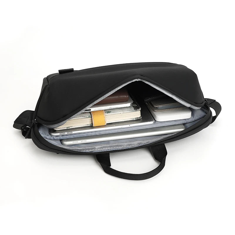 Quality Nylon Chest Packs Fashion Business Handbag Men Waist Bag 2024 New Male Fanny Pack Leisure Travel Shoulder Crossbody Bags