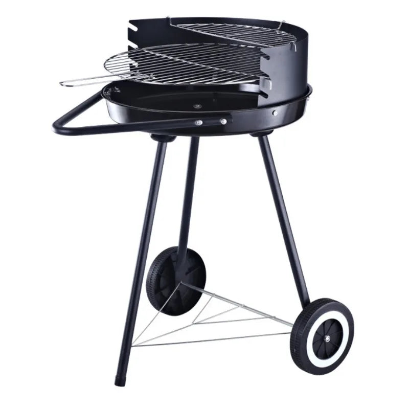 Grill Stand Camping Cookware Stainless Steel BBQ Brazier Outdoor Picnic Multifunction Barbecue Moby Garden Kitchen Furniture