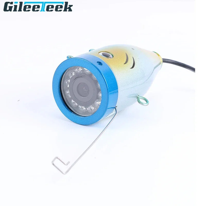F01S Underwater Fishing Video Camera 12 IR LED Lights Waterproof Cable Fish Finder With 15m/30m/50m Cable Fishing Camera