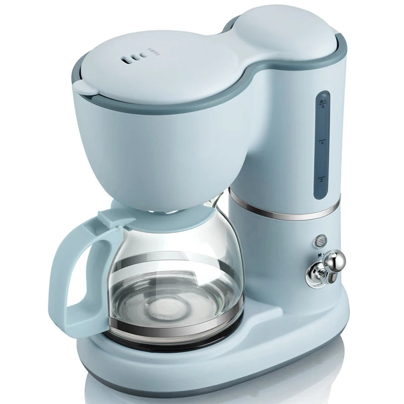 Coffee Machine Household Appliance máquina de café American Drip Automatic 0.6 Liters, Can Keep Warm Coffe Maker,