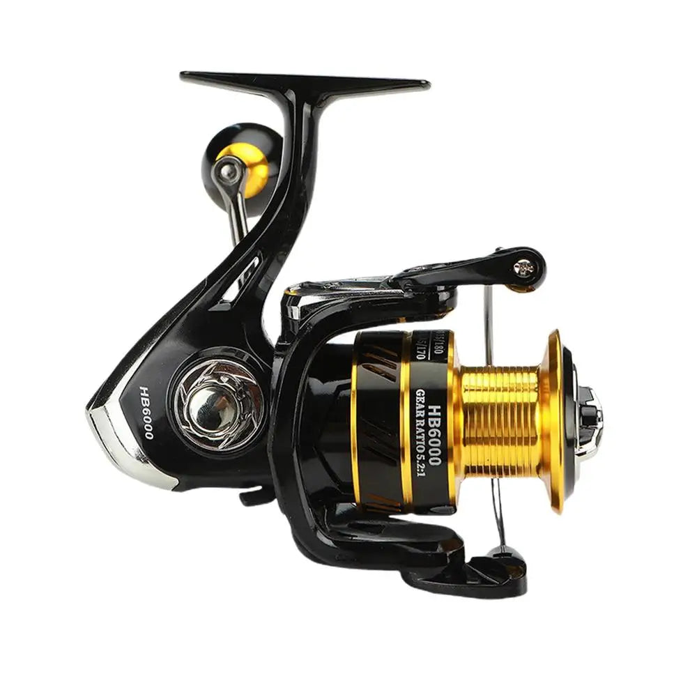5:2:1 Speed Spinning Fishing Reel 2000-7000 Series Sea Rod Fishing Reel Lightweight Saltwater Sea Pole Wheel Fishing Supplies