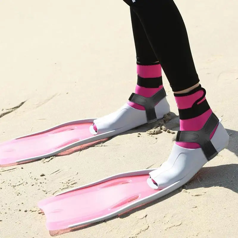 Fin Keepers Soft Silicone Swimming Fins Holder Diving Fins Gripper Fin Keepers Gripper Foot Flippers Keepers For Adults Children