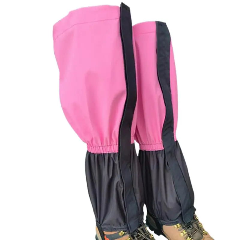 Waterproof Camping Leg Gaiters Hiking Boot Legging Shoes Gaiters Shoe Cover Adjustable Boot Gaiters For Snow Climbing Accessoriy