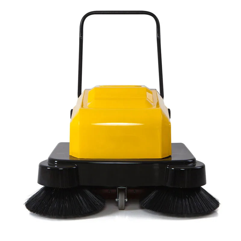 Electric Sweeper 65kg 35l Walk-Behind Road Cleaning Machine Road Dust Street Sweeper Clean Machine