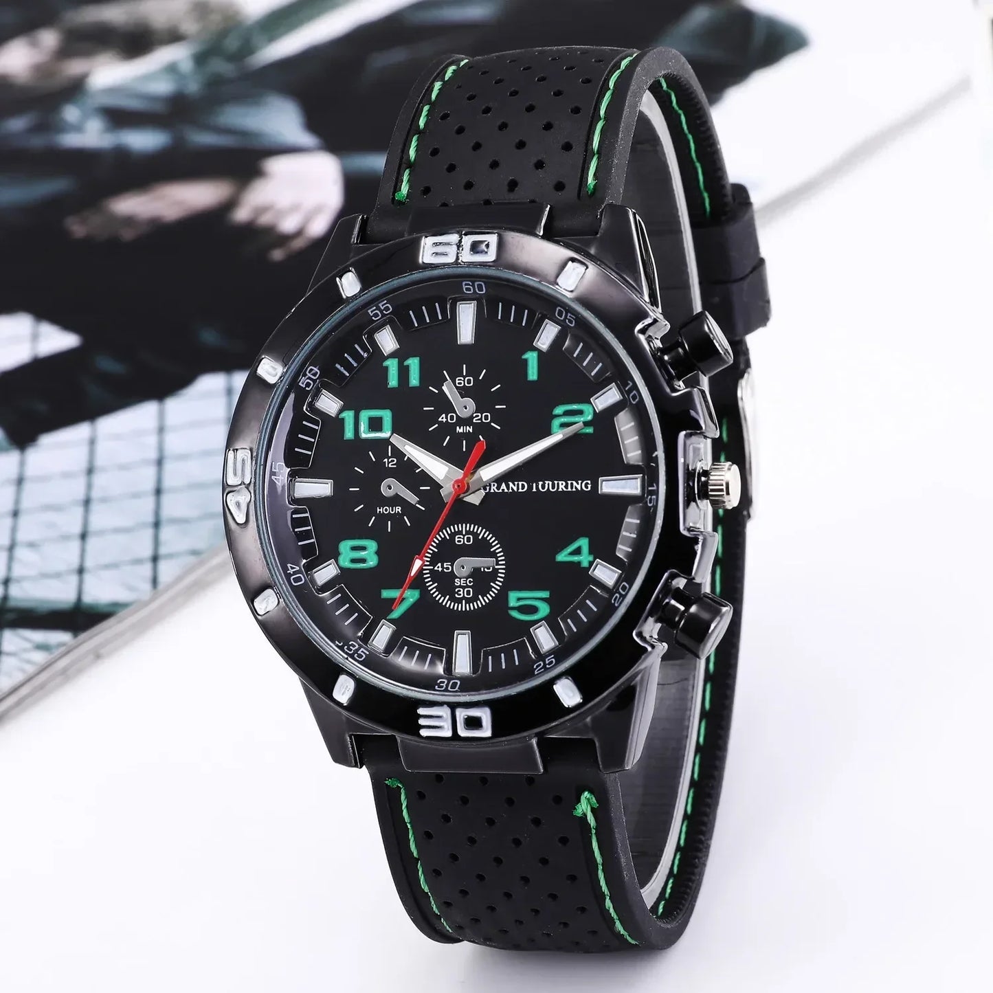 Quartz Men Watches Reloj Hombre Luxury Male Clock Sport Mens Watch Fashion Silicone Strap Student Wristwatches Gift relojes