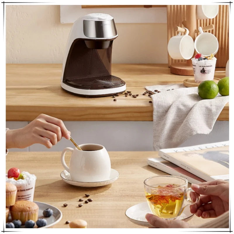 Electric drip coffee machine home small office tea brewing machine Portable Coffee Maker