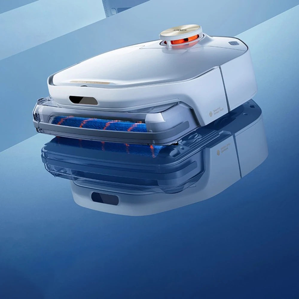 Smartmi Floor Scrubber Vacuum Cleaner Robot Household Appliances Sweeper Automatic Intelligent Dry Wet Cleaning Machine 4000pa