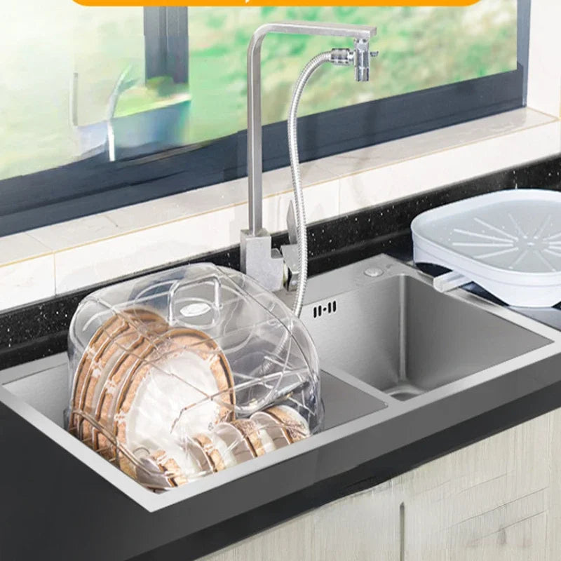 Simple Dishwasher Sink Lazy Dish Washing Washing Bowl and Chopsticks Cleaning Supplies Benchtop Dishwasher Lave Vaisselle
