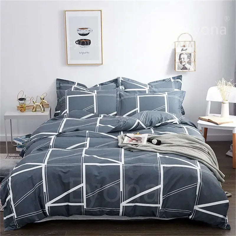 Single Double Duvet Covers Comfortable Suitable Cotton Wadding Lightweight Fashionable Duvet Universal Bedding Bag Coverlet