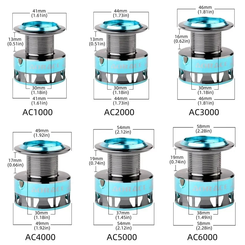 Spinning Fishing Reel 1000-6000 Series Ultralight Max Drag 15kg Surfcasting Spinning Reel Saltwater Jigging Pesca Reels