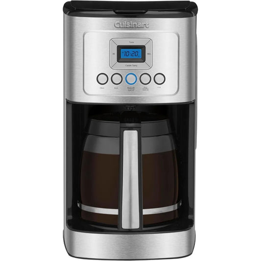 2025 NEW Cuisinart Coffee Maker,14-Cup Glass Carafe, Fully Automatic for Brew Strength Control & 1-4 Cup Setting,Stainless Steel
