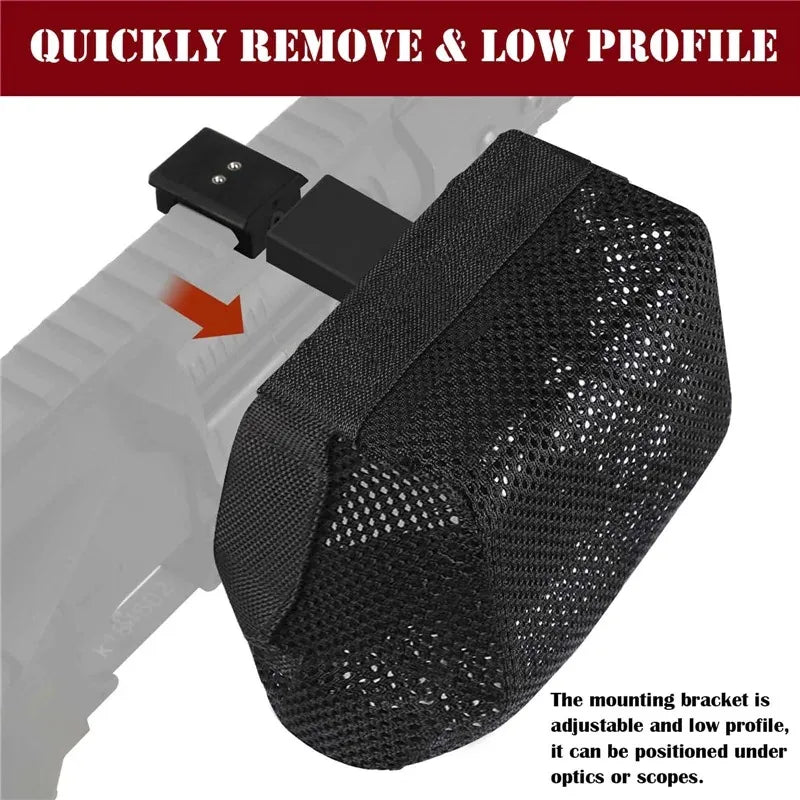 OPHIDIAN Hunting Bullet Shell Bag Equipment Ammunition Brass Shell Catcher Mesh Trap Nylon Mesh Bag Catch Black Collection Bag A