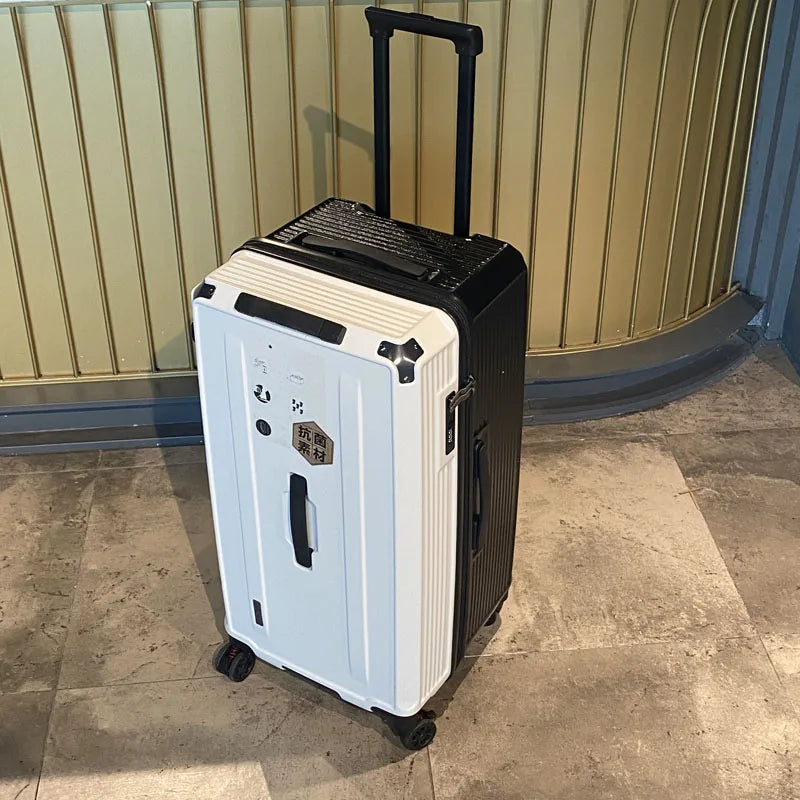 Fashion travel suitcase universal wheel password thickened trolley luggage 22/26/30 inch high value luggage for men and women