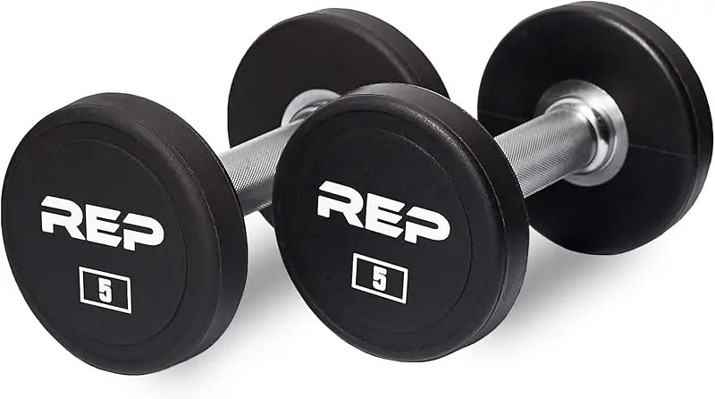 AQRep Fitness Urethane Coated Dumbbells- Idividual Pairs and Sets