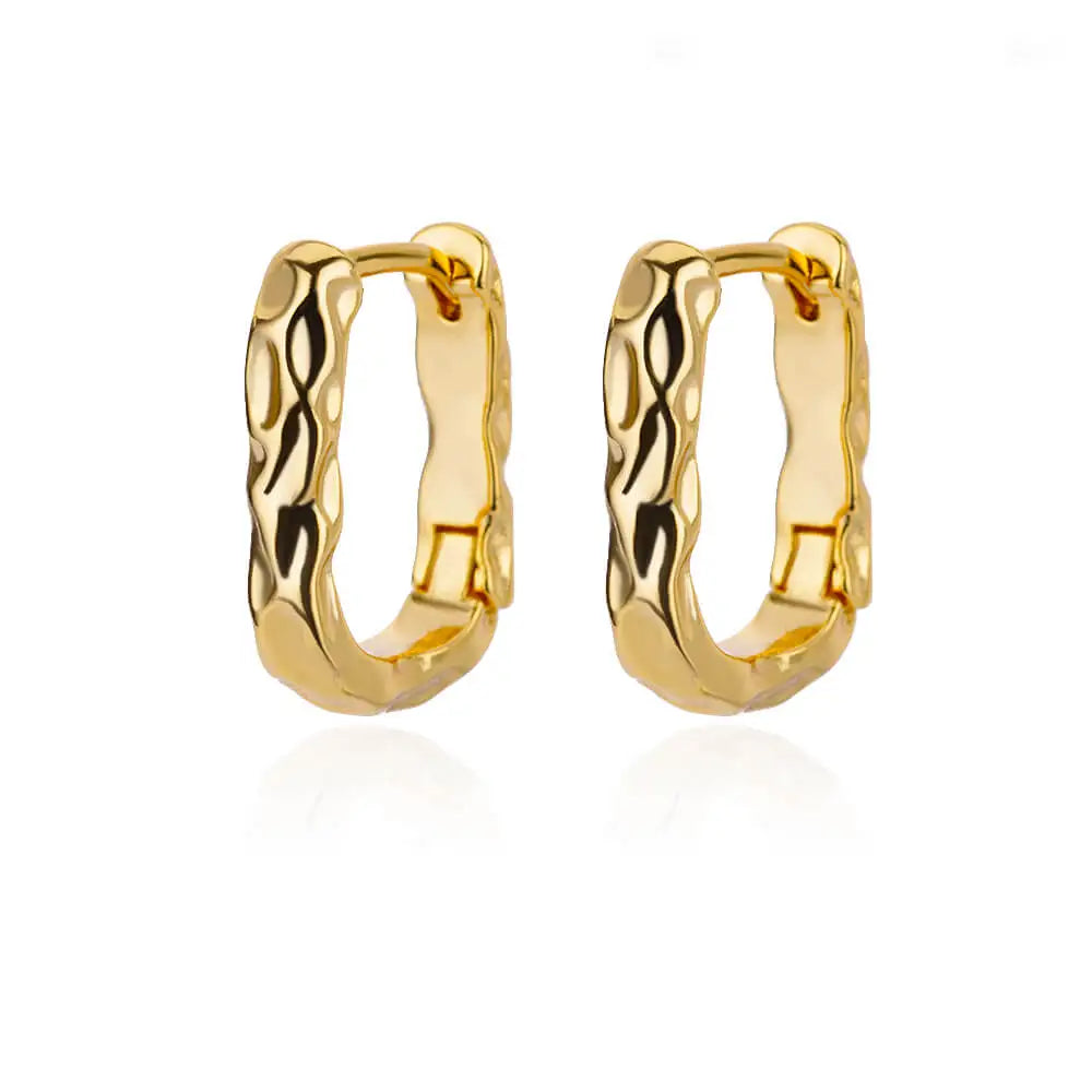 Fashion Rabbit Crystal Hoop Earrings For Women Zircon Leopard Head Owl Elephant Butterfly Earring Animal Jewelry Wedding Gift