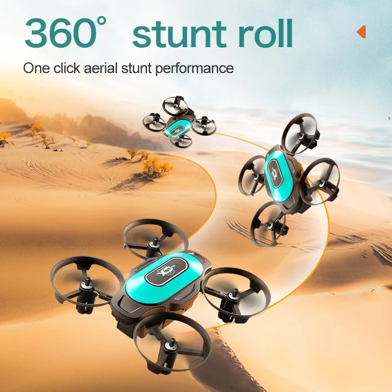 New XD2 Mini Drone 4ch 6-Axis Headless Mode Helicopter 360° Flip Remote Control Aircraft Rc Quadcopter Toy Mini Drone For Kids