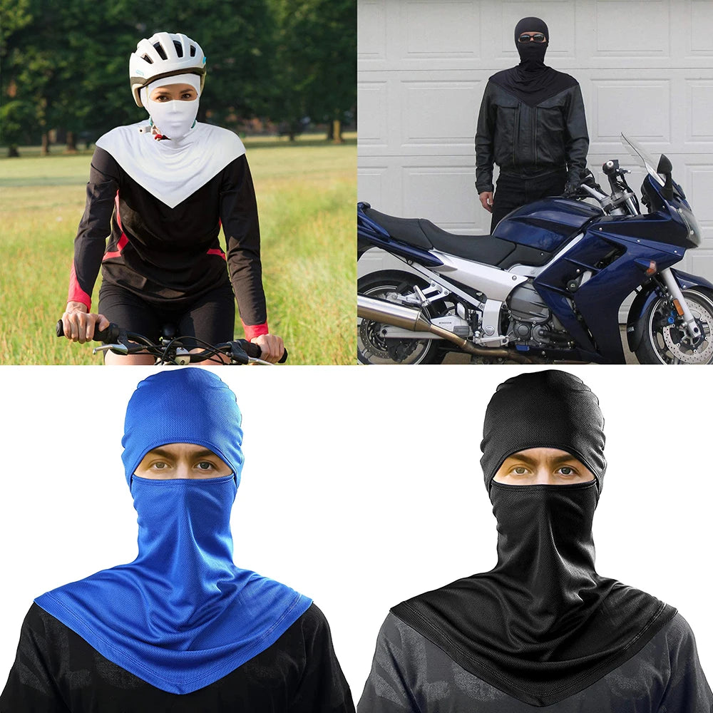 Balaclava Face Covering Summer Balaclava Sun Protection Long Neck Cover Men Women Cycling Motorcycle Fishing Skiing Face Mask