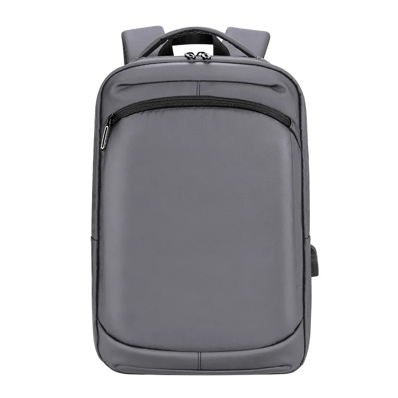 High Quality USB Charging Business Backpack PU Covered School Bags For Travel Notebook Backpacks Waterproof 16.5 Inch Laptop Bag