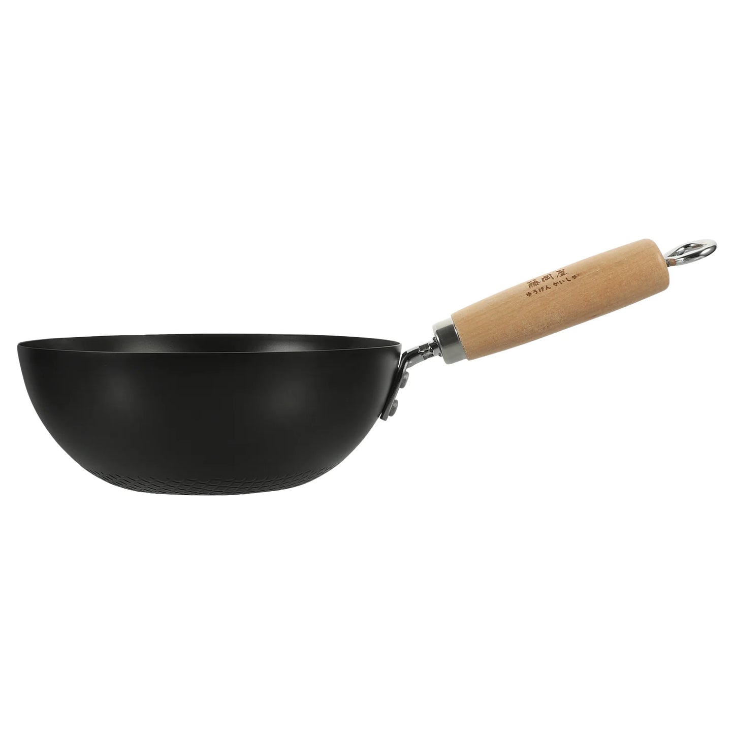 Flat Bottom Wok Fry Pans Everyday Deep Frying Japanese Pot Home for Gas Stove Cooking Utensils Iron Kitchen Cookware