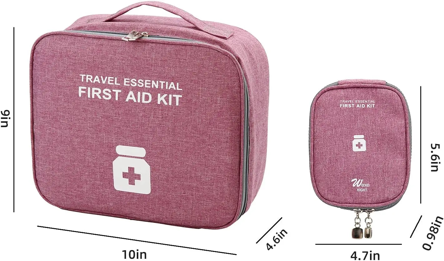 Home Travel First Aid Kit Large Capacity Empty Medicine Storage Bag Portable Medical Box Survival Case Outdoor Emergency Bag