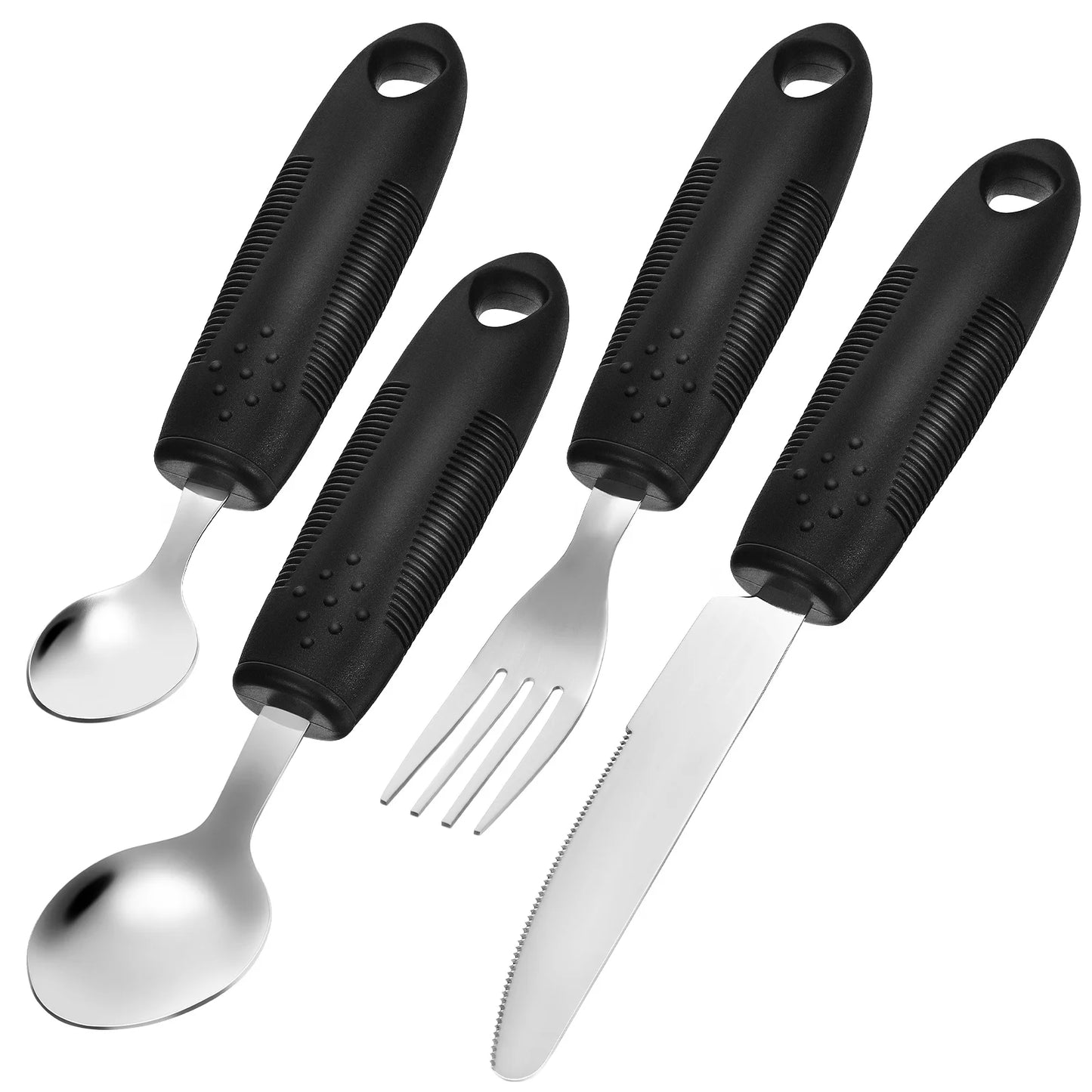 Anti-shake Tableware for The Elderly Adaptive Utensils Spoon Fork Serving Weighted Disabled People Cutlery Shockproof