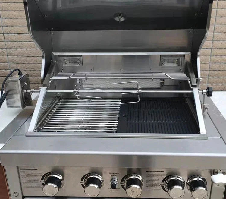Kitchen Outdoor Set Outdoor Kitchen Cabinets Bbq Island Modern Grey Kitchen Sink Faucet CN;ZHE