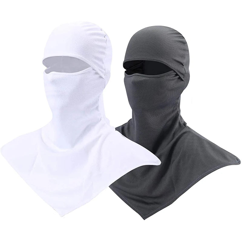 Balaclava Face Covering Summer Balaclava Sun Protection Long Neck Cover Men Women Cycling Motorcycle Fishing Skiing Face Mask