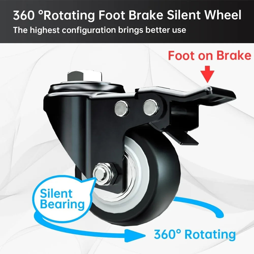 42/38 Inch Heavy Duty Dog Crate with Wheels, Folding Metal Big Dog Cage for Large and Medium Dogs, Indestructible Dog Crate