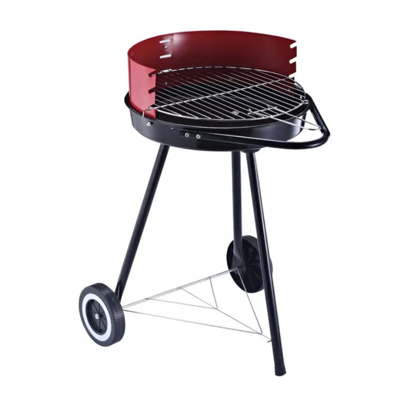 Grill Stand Camping Cookware Stainless Steel BBQ Brazier Outdoor Picnic Multifunction Barbecue Moby Garden Kitchen Furniture