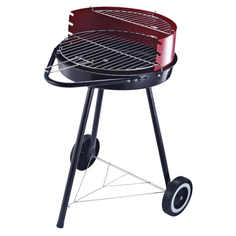 Grill Stand Camping Cookware Stainless Steel BBQ Brazier Outdoor Picnic Multifunction Barbecue Moby Garden Kitchen Furniture