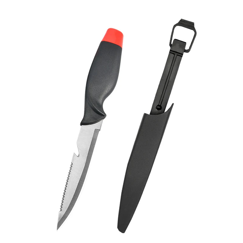 Stainless Steel Multifunctional Fishing Knife Fish Killing Knives Fish Planing Knife Kitchen Sharp Meat Cleaver Fruit Knife