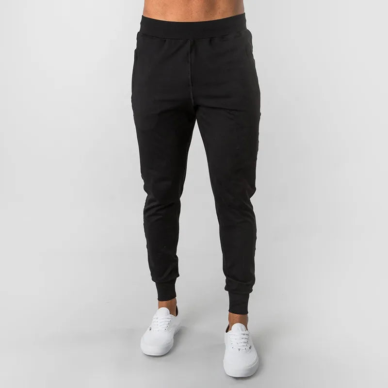 New Jogging Pants Men Sport Sweatpants Running Pants Pants Men Joggers Cotton Trackpants Slim Fit Pants Bodybuilding Trouser