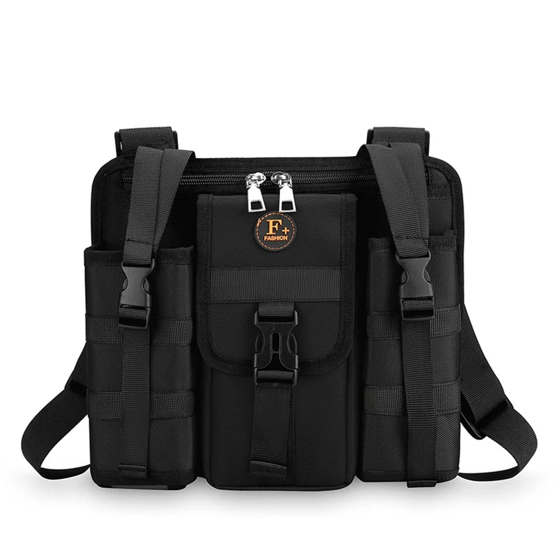 Functionality Tactical Chest Rig Bag Men Outdoors Movement Chest Bags Vest Hip-hop Shoulder Crossbody Bag Unisex New Waist pack