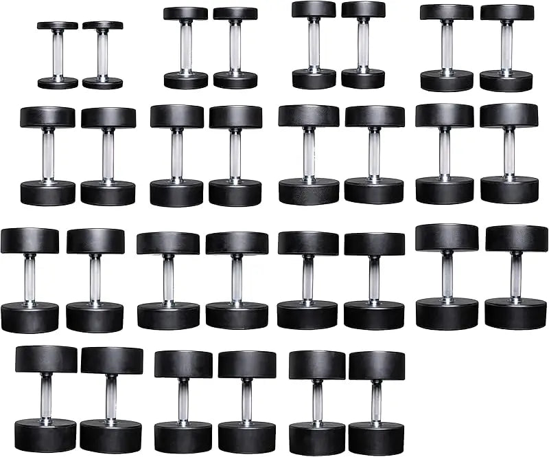 AQRep Fitness Urethane Coated Dumbbells- Idividual Pairs and Sets