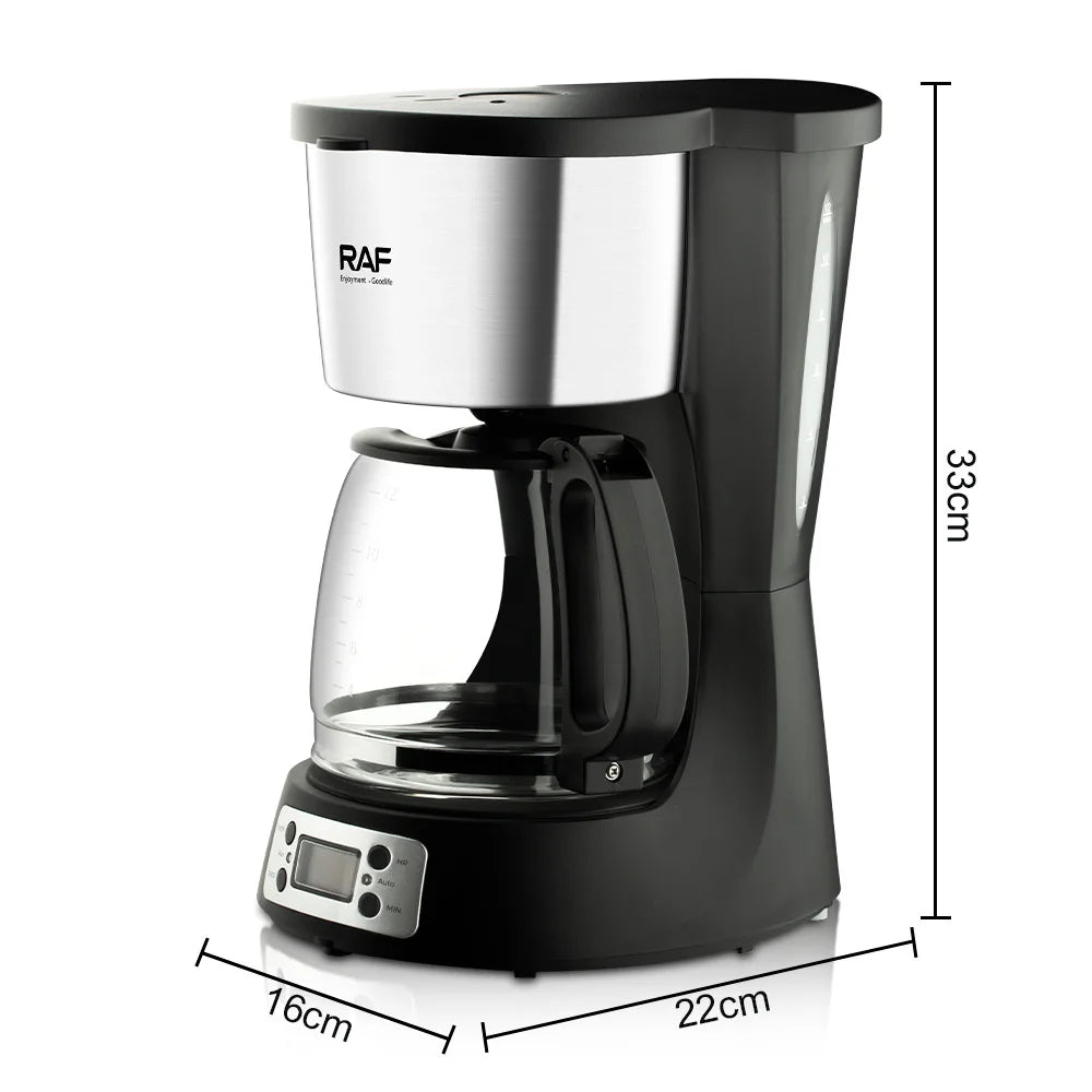 RAFDrip Coffee Maker Home Automatic Small Coffee Machine Office Bedroom Moka Pot