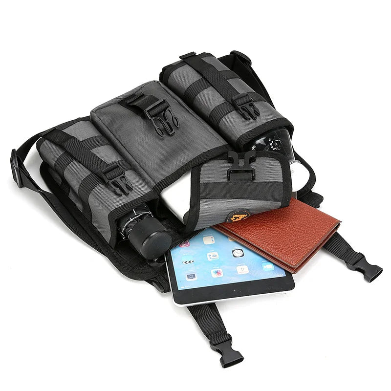 Functionality Tactical Chest Rig Bag Men Outdoors Movement Chest Bags Vest Hip-hop Shoulder Crossbody Bag Unisex New Waist pack