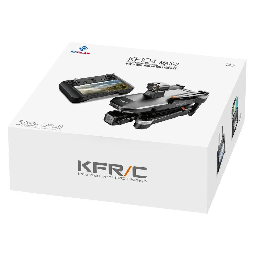 KF104 MAX2 laser obstacle avoidance droness optical flow drone with 4k camera and gps real time photography drone 28min fly uav
