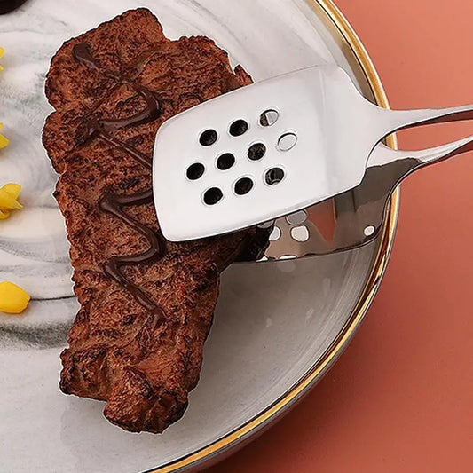 Tongs For Serving Appetizer Tongs Stainless Steel Scissor Multi-functional Appetizer Cooked Food Pastry Tong For Home Kitchens