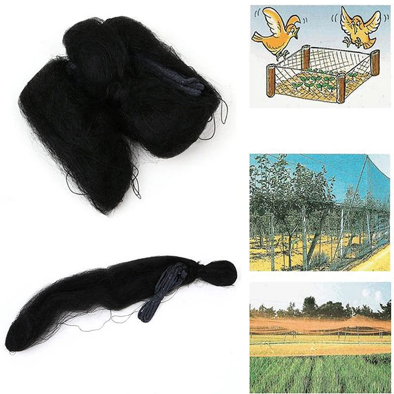 Birds Net Anti Bird Catcher Flower Vegetables Garden Mesh Protect Fruit Crop Nylon Netting Fishing Nets Traps 2pcs